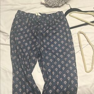 Floral Patterned Pants